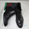 Winter Gentlemen Short Boots Genuine Leather British Style Mens