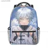 バックパックChongyunカジュアルナープサック男性のための女性Genshin Impact Student Books Backpack School Laptop Bagソフトrucksackl231108