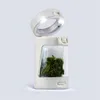 Storage Jar Automatically Open Colorful Portable USB LED Lighting Magnifier Multi-function Dry Herb Spice Miller Seal Container Bottle Kitchen storage tank