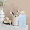 Liquid Soap Dispenser 3 Pcs Plastic Shampoo Bottles Lids Shower Gel Empty Lotion Refillable Travel