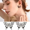 Hoepel oorbellen vlinder acryl sieraden mode persoonlijkheid geschikt voor alle gelegenheden oorringpakketten winst vrouwen