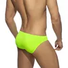 Underpants Men Swimming Trunks Slim Fit Solid Color Breathable Low Waist Summer Swimwear Shorts For Beach Water Sports