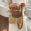 Torby szkolne w stylu plecaku Buemia tkany plecak i wykonana torba Tasselsoulder Paerns RucksAck Mes Scoolbagcatlin_fashion_bags