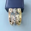 Bangle Designer Collection Style Open Armband Bangle Women Lady Settings Diamond Plated Gold Color Black Spots Green Eyes Leopard Panth