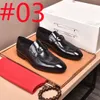 F5/23Model Nya herredesigner Casual Shoes Classic Low Cut Emfnaced Leather Bekväma Business Luxurys Dress Man Loafers Plus Size 38-45