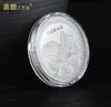 Искусство и ремесла Badaling Great Wall Souvenir Souvenir Gold and Silver Coins Memoryorative Coin