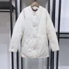 New Isabels Marant Women Wool Blend Designer Casual Versatile Jacket Fashion Luxury Double Sided Two Wear Print Round Neck Sherpa Velvet Medium Length Coat Tide Tops