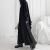 329 Dames S Blouses Shirts Karrram Yamamoto Stijl Zwart Shirt Gothic Donker Esthetisch Onregelmatige Blouse Japanse modeontwerper Kleding Overs
