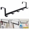 Hooks Door Back Hook Free PunchingBathroom Organizer Rack Multifunktionell väska Hat Lagringslådan Ruman Hanger Hemförsörjning