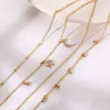 Cavigliere Dainty Moon Star Chain per le donne Cavigliera minimalista semplice per gioielli estivi per ragazze adolescenti