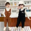 Rompers Winter Girls Warm Overalls Autumn Boys Girl Thick Pants Baby Kids Jumpsuit High Quality Clothing Children Ski Overalls 231108