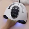 Nageldrogers zon x10 max uv led nageldroger 66leds gel polish uitharding lamp met bewegingssse sense lcd display snel droge lamp voor nagels manicure gereedschap 230407