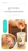 Storage Bottles Cup Lunch Tuppers With Taper Sauce Seal Fork Bowl Oatmeal Yogurt Bento Cereal Container Lid Nut Food Box Breakfast Salad Set