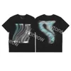 losse grote v t-shirt Designer Grote Grote V Reflecterende V Vrienden Mannen Vrouwen shirt Casual Smoke Angel Losse Liefhebbers luxe hoge kwaliteit Korte vlones Mouw