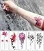 temporary armband tattoos waterproof temporary tattoo sticker flower lotus tattoo sleeve women wrist arm sleeves tatoo fake girl Y2589864