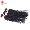 Indian Deep Wave Bundles Human Raw Hair Weave Bundles Hair 1 3 4 Bunds Virgin Hair Extensions 12 till 28 Inch Queen Hair Products
