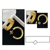 French Fashion C-shaped Bamboo Knot Earrings for Women's Weaving Texture Half Round Light Luxury 925 Silver Needle Jewelry