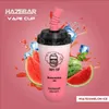 Hazebar Vape Cup 6000 Puffs 15ml容量650mah充電式バッテリーメッシュミルクカップデザインCrazvapes