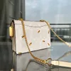 Vogue oferty torby na ramię w torbie łańcucha luksusowe projektant crossbody torebki torebki mody litery drukowania torebki zakupowe torby torebki