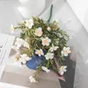 Decorative Flowers Orchid Wildflowers Simulation Home Decoration Wedding Bouquets Roses Wall Fake