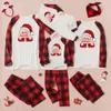 Abiti coordinati per la famiglia NASHAKAITE Babbo Natale look per la famiglia pigiama natalizio Mary Christmas Pjs Sleepwear abiti coordinati per la famiglia 231107