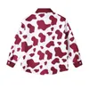 Blouses feminina 2023 Spring Original Cow Series Style College Style