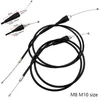 Motorcycle Brakes Motor Trail Bike Motocross Throttle Clutch Cables 100CM 110cm Universal Pit Dirt Bikes M8 M10 Oil Cable Line