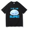 Mens TShirts Anime hat ime I Got Reincarnated As A Slime Lord of empest Shirt Man Woman Print Short Sleeve ees for Men 230407