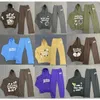 Hoodies Letter Printing Casual Hooded Sweater Straight Leg Pants