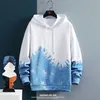 Men's Hoodies & Sweatshirts Splash-ink Loose Hoodie For Men Women Autumn Tie-dyed Pull Homme Sweat Clothing Sudaderas Moletom