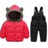 Kledingsets Winter Kinderkledingsets Lamsfleecejassen Donsbroeken Baby Dikker Warm 2-delig pak Kinderkleding Jongens Meisjes Modejassen 231108