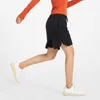 Sport -Shorts Damen Sommer tragen Freizeit dünne Laufübungen hohe Taille Wide Leghose Lose Capris