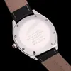 41 mm napęd de WGNM0003 zegarki białe tarcze Szwajcarski kwarc męski zegarek Rose Gold Case Brown skórzany pasek sportowy na rękę wysokie Quality250i