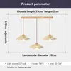 Lamps Nordic Retro Glass Wood Design LED Island Light Pendant Lights For Dining Kitchen Living Room Bedroom Ceiling Lamp E27 AA230407