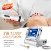 Advanced Two Handles Effective Plasma Shower Medical for Eyelids Lifting Fibroblast Ozone Plasma pen spots freckle removal Surface Treatment Beauty Machine