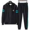 2024 MENEN Tracksuitontwerper Tracksuit Sportpak Sweatshirt Heren Casual pak Coat Mens Casual Jacket Sports Jogging Pants