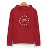 Mannen Hoodies 1776 Puur Katoen Hoodie Trui 24 Kleuren Amerika Usa Capuchon Voor Vrouwen Mannen Unisex Geschenken Warmte