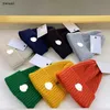 Luxo crianças meninas gorro de malha designer chapéus inverno quente lã mistura bonés menino macio estiramento chapéu crianças acessórios