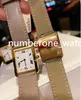 Leather strap women 24mm 27mm squre quartz watch lady designer stainless steel waterproof sapphire glass watches master president wristwatch