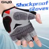 Cycling Gloves GIYO Summer Cycling Gloves Gel Half Finger Shockproof Sport Gym Gloves MTB Mountain Bicycle Bike Gloves For Men/women Antil-skip 231108