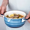 Миски Керамическая миска для лапши быстрого приготовления с крышкой Большая кастрюля для супа Рамен Зерновые общежития Рисовая микроволновая печь Бытовая посуда