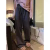 Pantaloni da donna Pantaloni sportivi Deeptown Harajuku Donna Autunno Inverno Baggy Moda coreana Streetwear Casual Sport Jogger Pantaloni Vintage Kpop