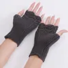 Luvas de cinco dedos Mulheres senhoras de inverno sem dedos - Mittens de malha macia ST007