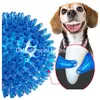 Hondenspeelgoed kauwt Stekelige Bal Piepende Kauwballen Met Tra Bouncy Duurzaam Tpr Rubber Voor Puppy Tandjes En Huisdieren Reinigt Drop Delivery Ho Dhdm1