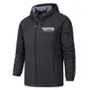 Designer Hommes Veste Tactique Imperméable À L'eau En Plein Air Trapstar Lettre Imprimer Manteau À Capuchon Sport Militaire Asiatique Taille M-4XL Escalade Sur Le Terrain Mince Vêtements D'extérieur