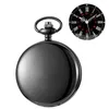 Zakhorloges Mode Klassiek Zwart Quartz Horloge Voor Mannen Unisex Hoge Kwaliteit Vintage FOB Prachtig Cadeau