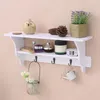 Hangers Entryway Wall Hooks With Shelf Coat Laundry For Over Washer Or Dryer Large Stainless Steel Dish Rack Cup Drying