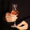 Wine Glasses Fragrance Cup Clear Crystal Spirit Glass Tulip Cordial Glass Whiskey Smelling Glass Goblet 231107