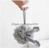 Brosses De Bain Éponges Épurateurs En Gros Mignon Escargot Animal Dessin Animé Boule Nouvelle Éponge Créative Circar Boule De Bain Fleur Drop Delivery 18Iid