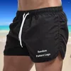 Erkek Şort Erkek Rastgele Desen Baskı Plaj Trunks Yaz Gizemi Marka Yüzme Erkekler Mayo Surf Boxer Kısa Pantolon